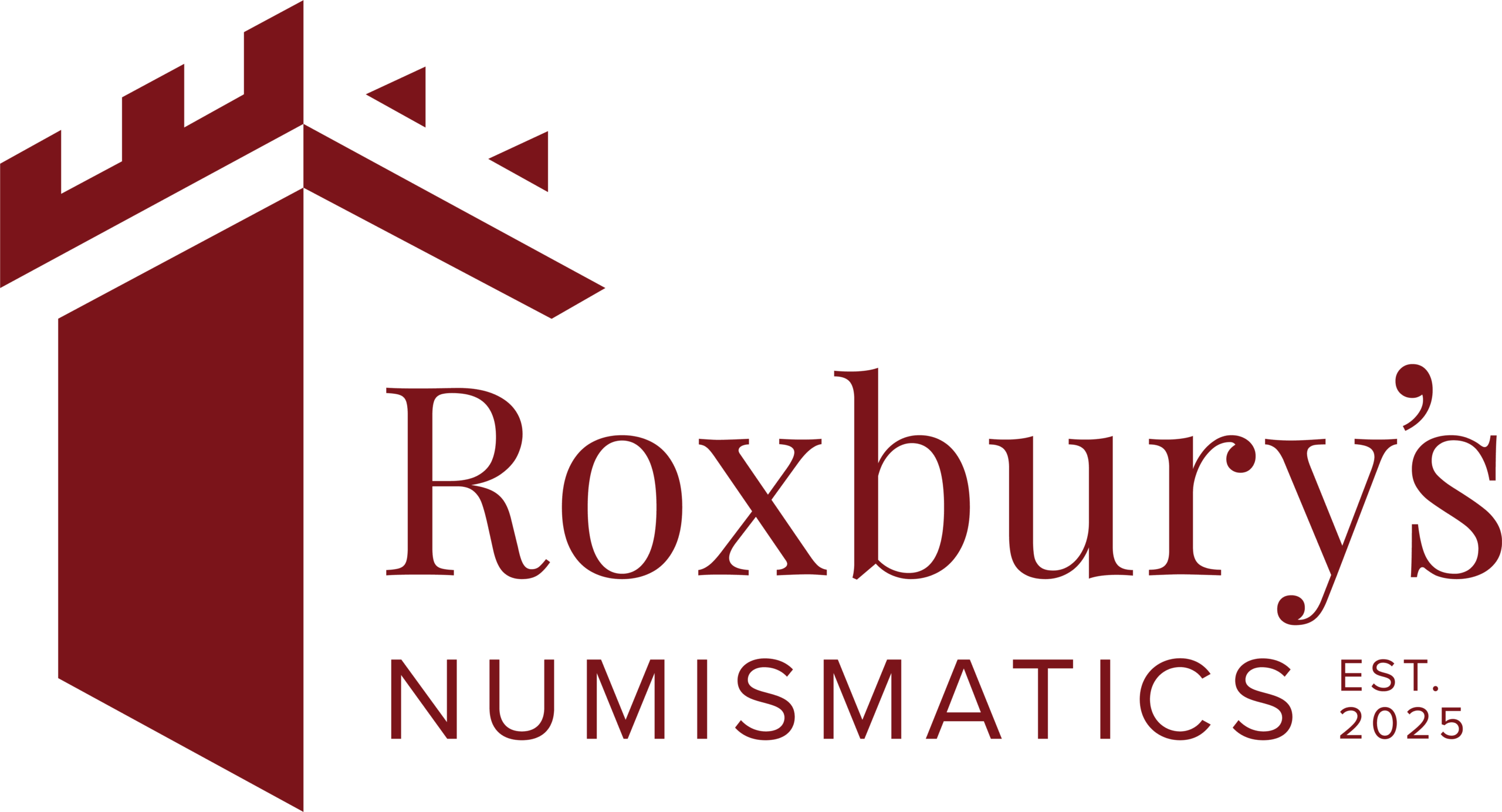 Roxbury_s-Numismatics-Logo-2025-Maroon1