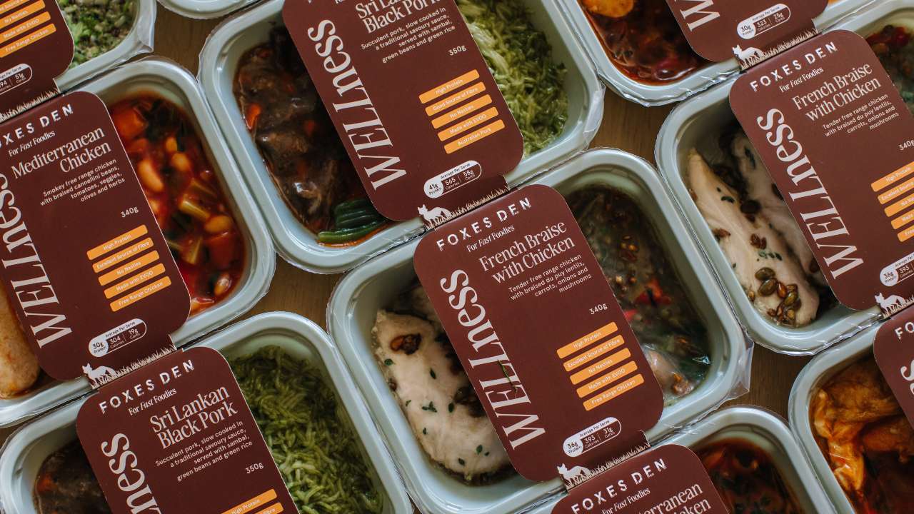 PRESS RELEASE: Foxes Den Launches New Wellness Range Challenging the “High Protein Only” Ready Meal Trend