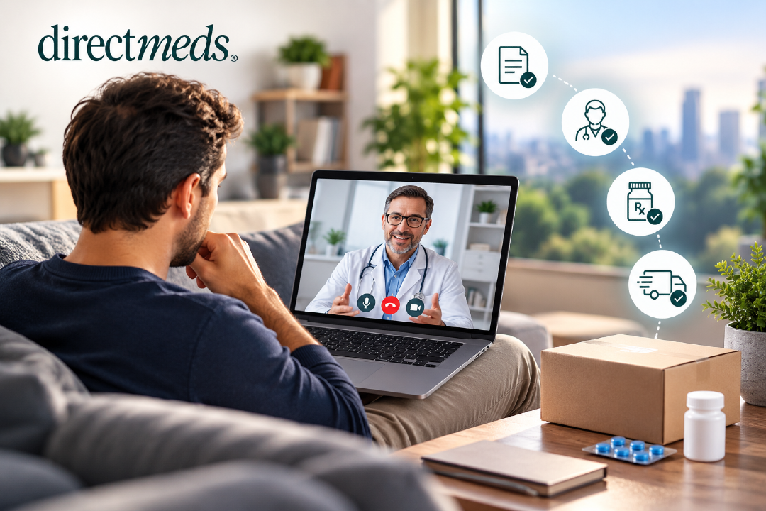 PRESS RELEASE: From Waiting Rooms to Living Rooms: How DirectMeds Is Giving Australian Men a Telehealth Option for ED Care