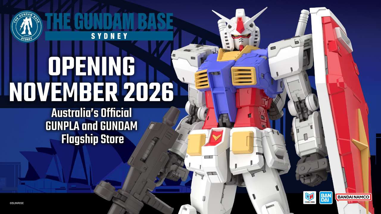 PRESS RELEASE: THE GUNDAM BASE AND TAMASHII NATIONS COMING SOON TO SYDNEY, AS BANDAI NAMCO OPENS FIRST OCEANIA FLAGSHIP STORES