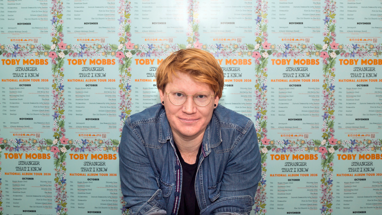 PRESS RELEASE: When Albury singer-songwriter Toby Mobbs books a national tour, he really means it