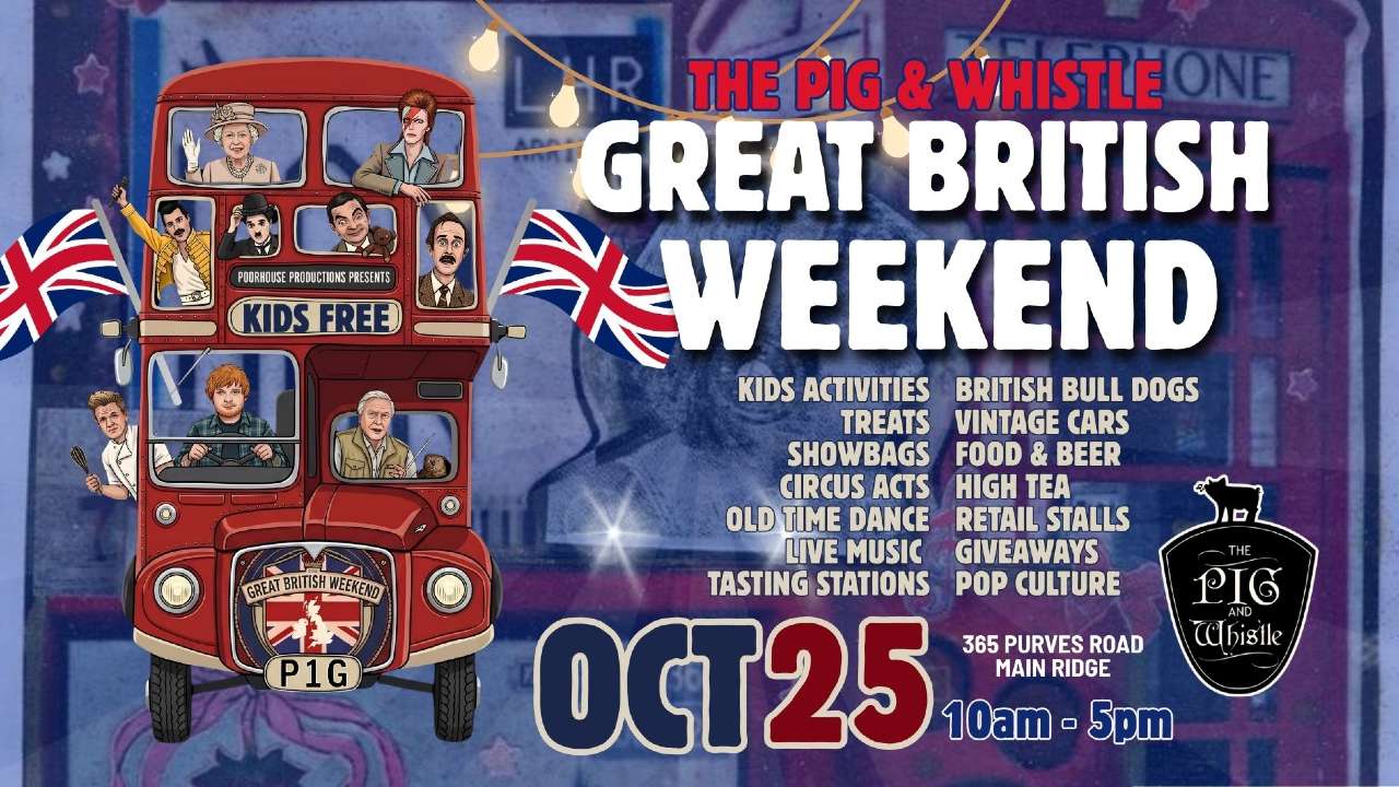 PRESS RELEASE: The Pig & Whistle to Host “The Great British Weekend Festival” This October.