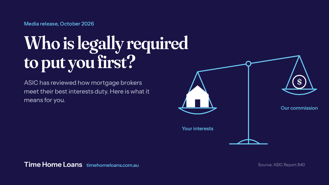 PRESS RELEASE: Brisbane broker welcomes ASIC scrutiny: “Borrowers should know who is legally required to put them first”