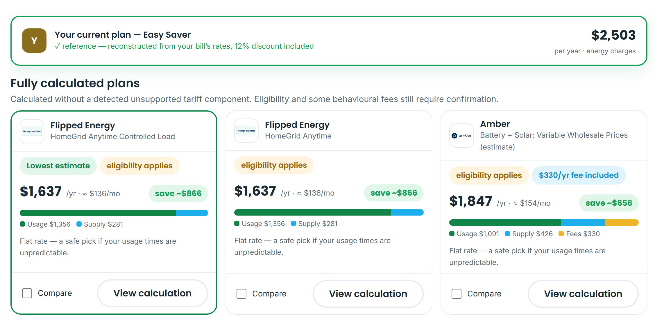 Energy Rebate Check