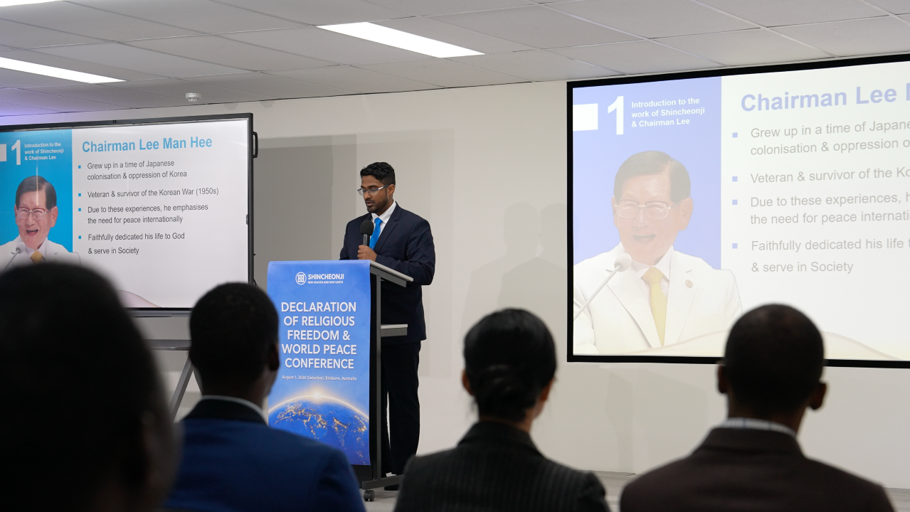PRESS RELEASE: Brisbane and Gold Coast faith leaders and peace advocates call for release of Chairman Lee at Declaration of Religious Freedom & World Peace Conference