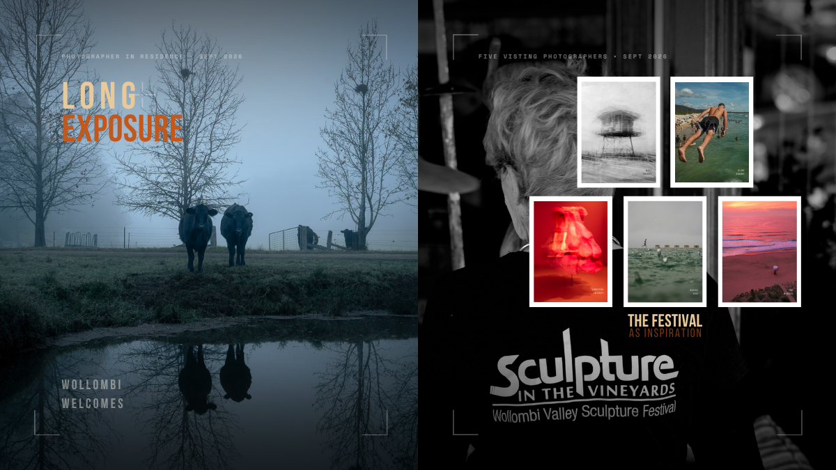 PRESS RELEASE: Five Photographers Arrive in the Wollombi Valley for the Sculpture Festival